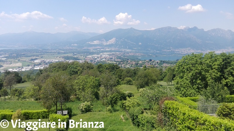 Cosa fare a Colle Brianza, il panorama da Ravellino