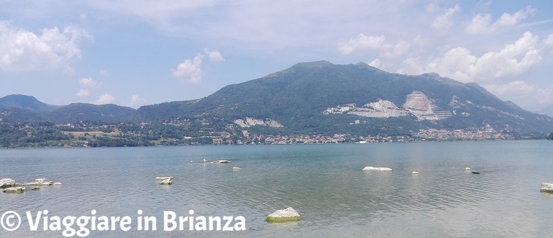 Laghi balneabili in Brianza, Punta del Corno a Rogeno