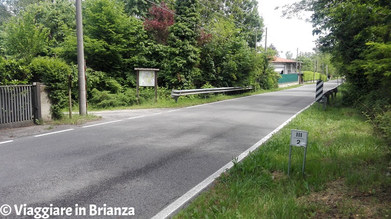 L'attraversamento di via Santa Maria a Meda