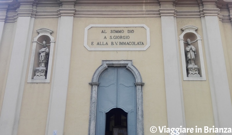 Carimate, la Chiesa di San Giorgio e Maria Immacolata