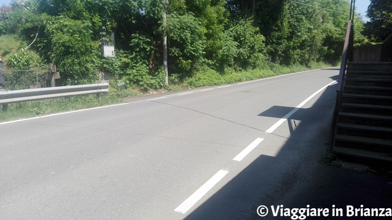 Via Sant'Agostino a Mariano Comense, il sentiero 7 del Parco della Brughiera Briantea