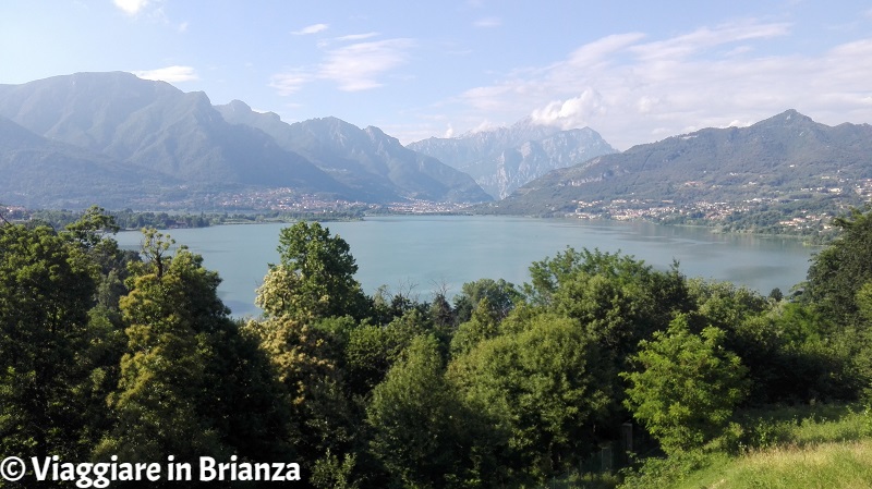 Il belvedere di Oggiono dalla Piazza Alta