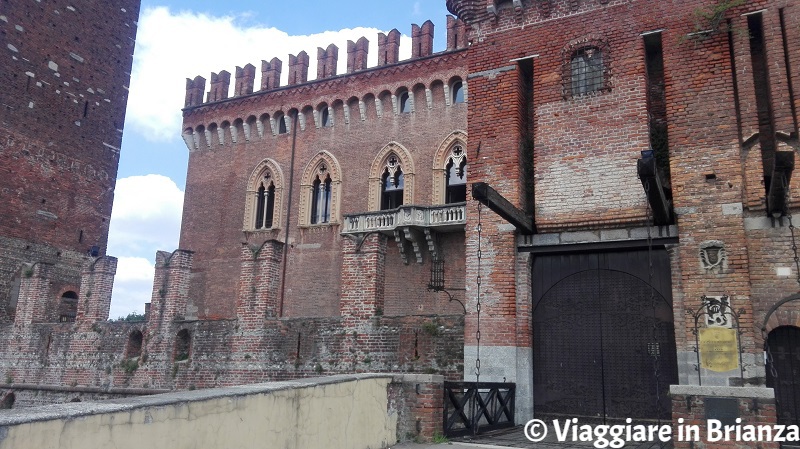 Il Castello di Carimate, l'ingresso