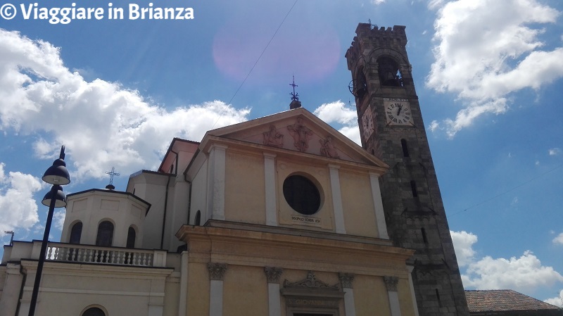 Cosa fare ad Albiate, la torre campanaria della Chiesa di San Giovanni Evangelista