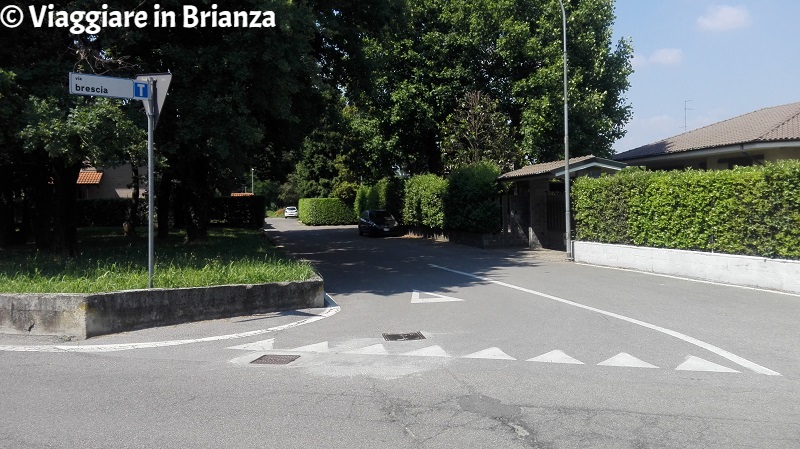 Via Brescia a Lentate sul Seveso