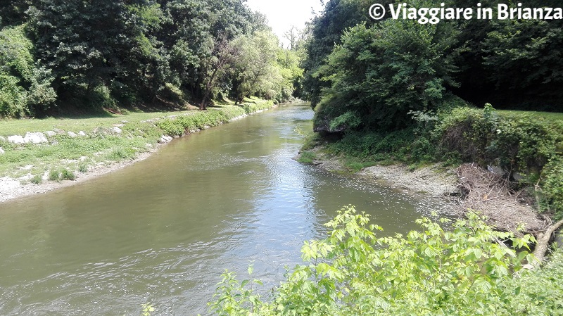 Molino Bassi, il fiume Lambro