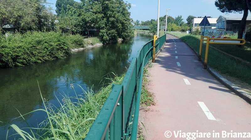 Cosa fare a Muggiò, la pista ciclabile sul Villoresi