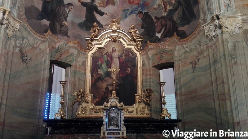 L'altare della Cappella del Sacro Cuore