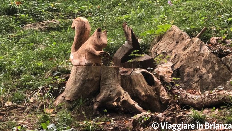 Le sculture in legno di San Pietro al Monte