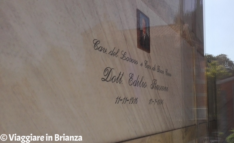 Tombe di personaggi famosi in Brianza, Edilio Rusconi