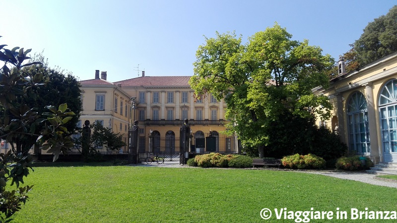 Villa Nava vista dal Parco della Limonera