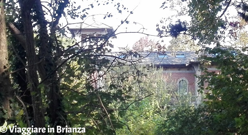 Villa La Peruviana dal Parco di Villa Dho a Seveso