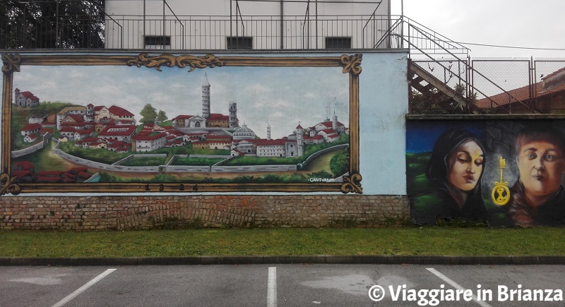 Cosa fare a Cantù, il murale della Giubiana