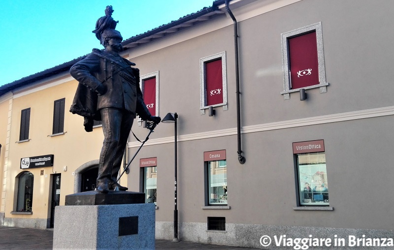 Cosa fare a Seregno, la statua di Umberto I