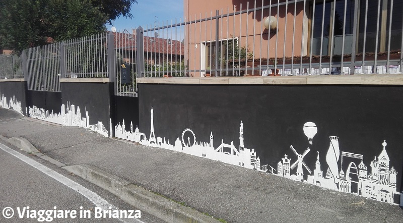 Street art in Brianza, il murales per le vittime del Covid a Desio