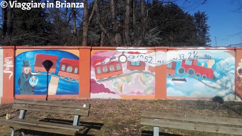 Monza, il murale del Parco Ronchi a San Fruttuoso