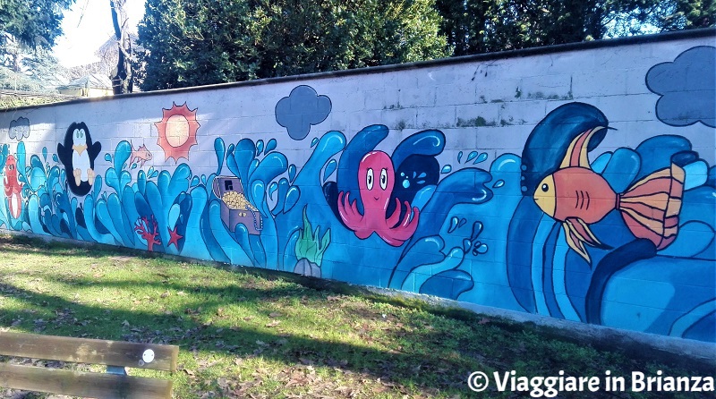 No water, no life: murales a Monza