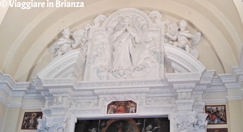 Il bassorilievo dell'Assunzione nella Chiesa di Torricella a Barzanò