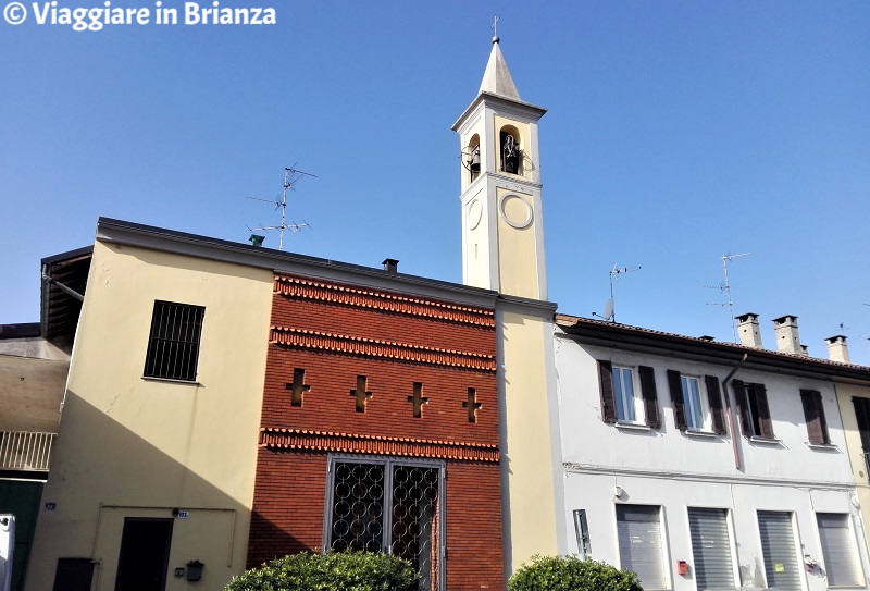 Il campanile della Chiesa di Santa Margherita a Lissone