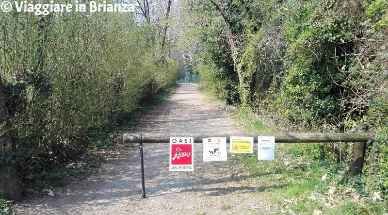 Cesano Maderno, Oasi Lipu: la pista ciclabile 23