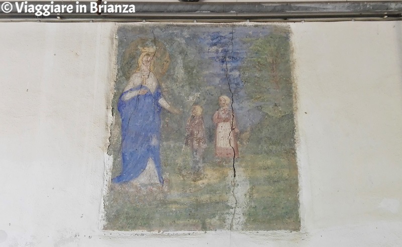 Il dipinto della Madonna di La Salette a Cascina Gemella