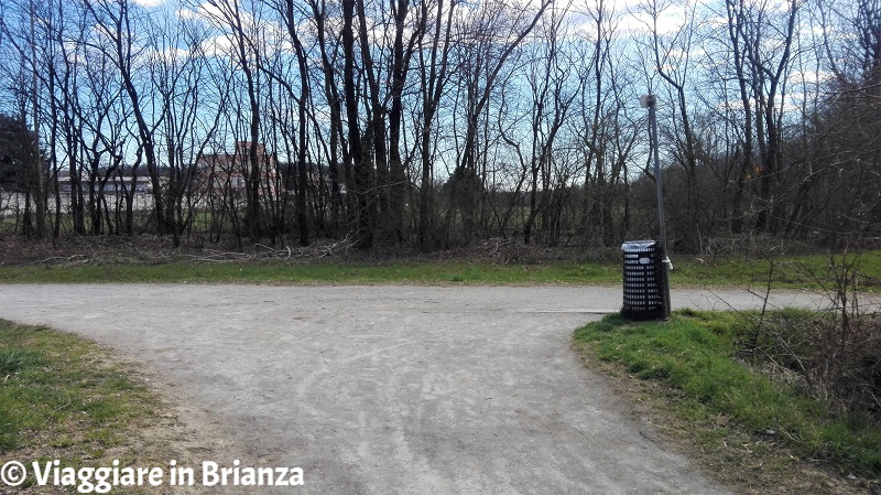 Via Paganini a Barlassina nel Parco delle Groane