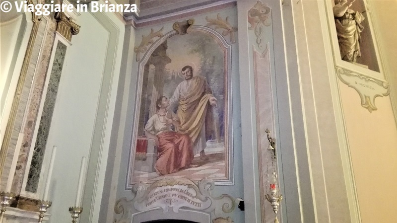 Agostino e Alipio nella Chiesa di Cassago Brianza