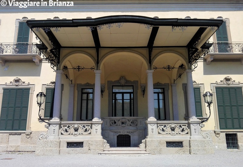 L'ingresso di Villa Borromeo ad Arcore