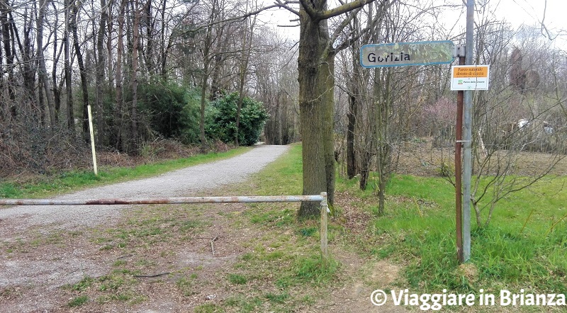 La pista ciclabile 34 del Parco delle Groane a Seveso