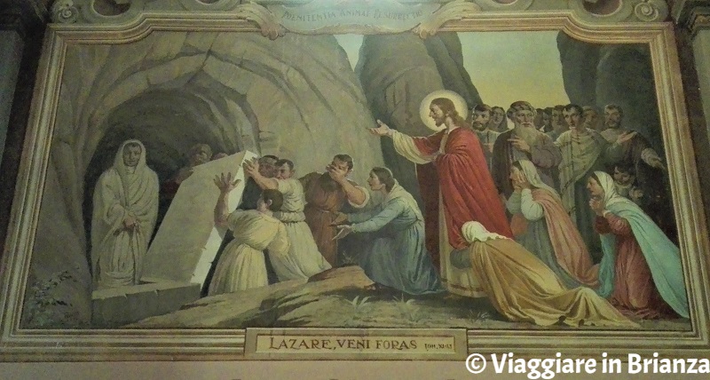 La Resurrezione di Lazzaro nella chiesa di Cassago Brianza