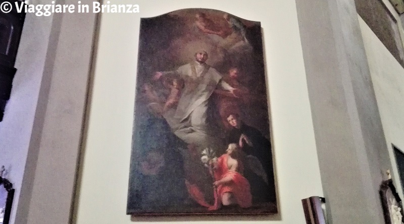 Il Sant'Ignazio in Gloria nella chiesa di Vertemate