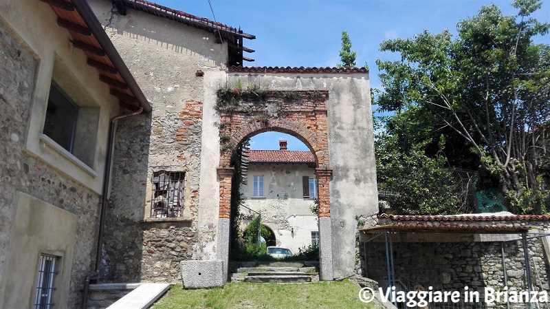 L'arco in mattoni di Cascina Ceregallo