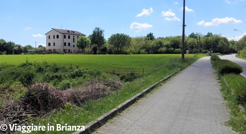 Lentate sul Seveso, la pista ciclabile di via Manzoni