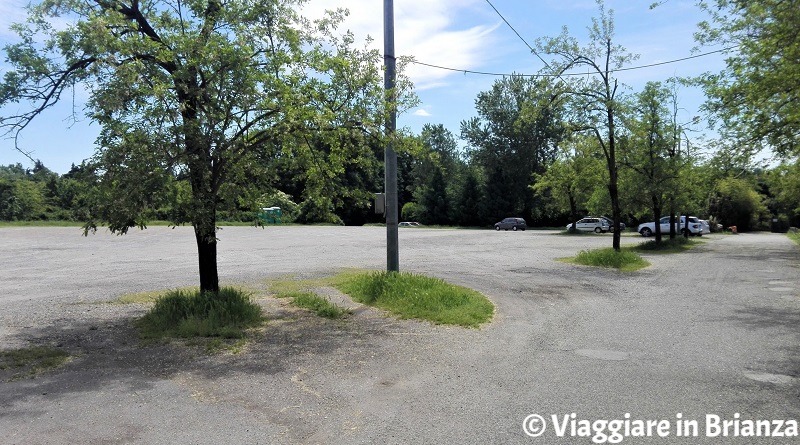 Il parcheggio del Laghetto di Lissone