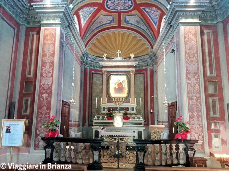 L'altare maggiore del Santuario della Madonna dei Vignoli di Seregno