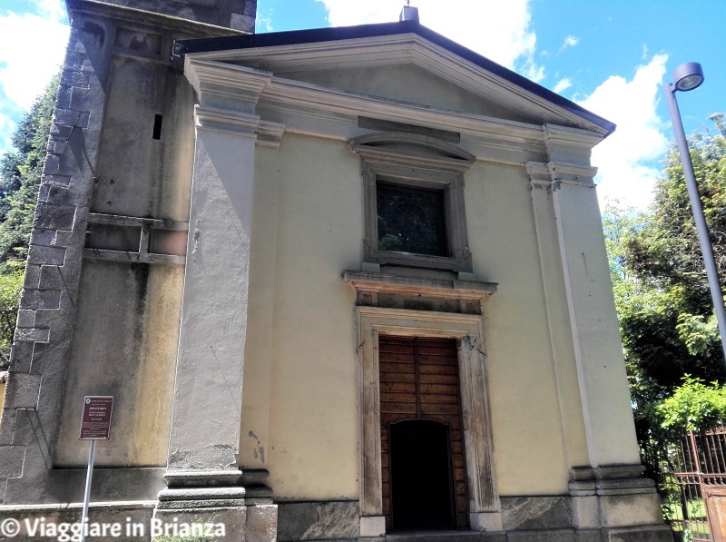 La facciata del Santuario della Madonna dell'Albero di Carimate