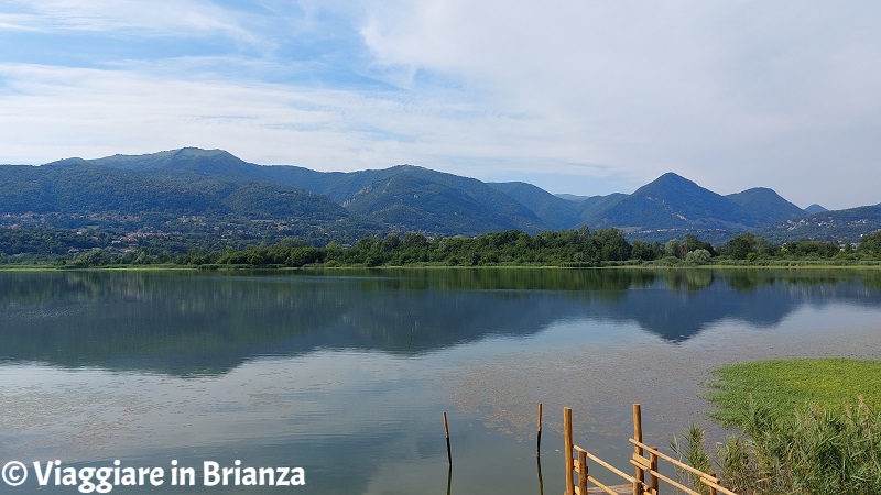 Il lago di Alserio a Monguzzo