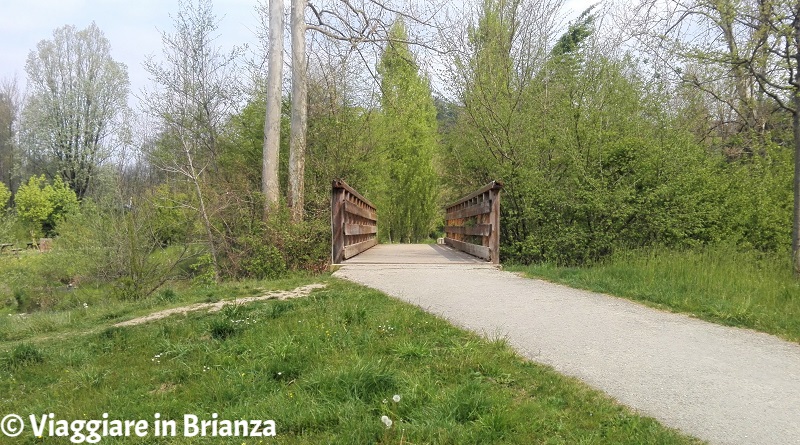 Piste ciclabili in Brianza, lungo il Lambro a Nibionno