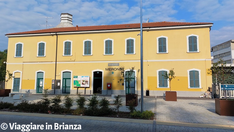 Come arrivare al lago di Pusiano, la stazione di Merone