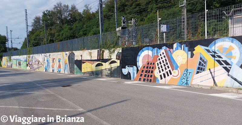 Cosa fare a Merone, i murales di Giovanni Beretta