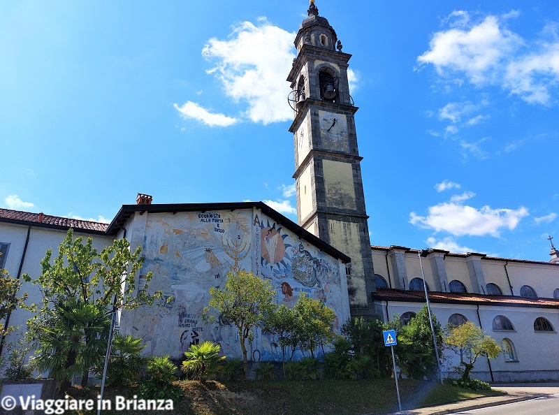 I murales della chiesa di Costa Masnaga