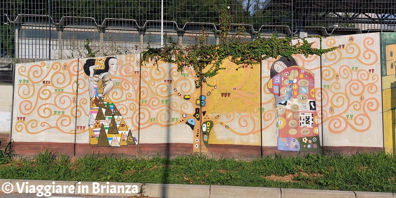 Murales a merone, L'albero della vita di Klimt