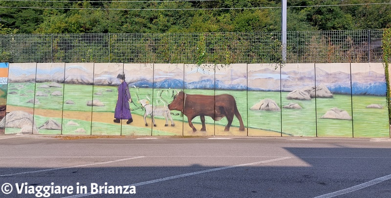 Murales di Merone, Giovanni Segantini: La natura