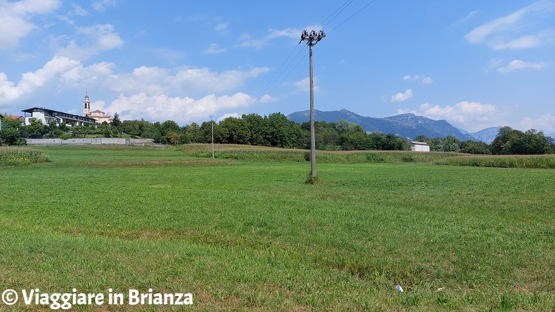 Il panorama di Calvenzana a Rogeno