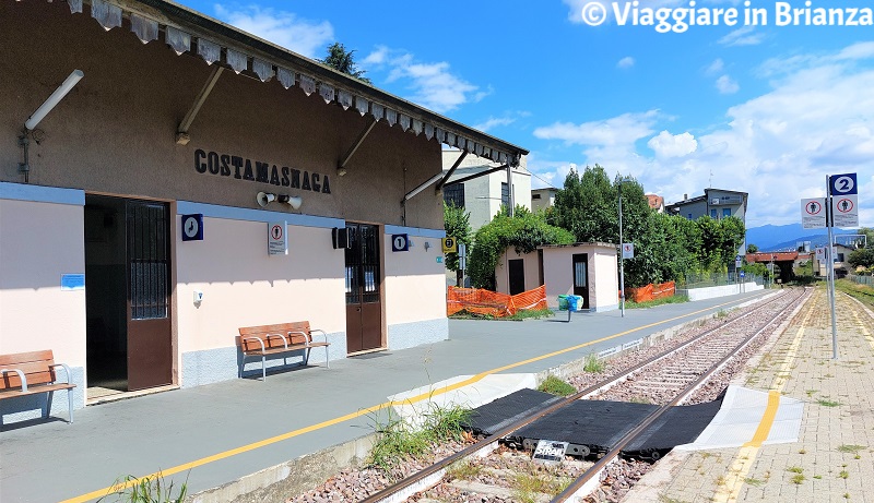 La stazione di Costa Masnaga