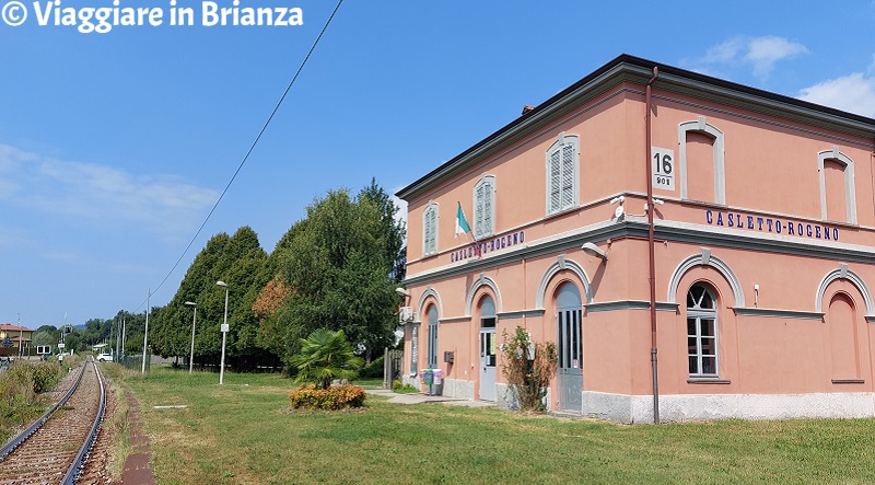 La stazione di Rogeno a Casletto