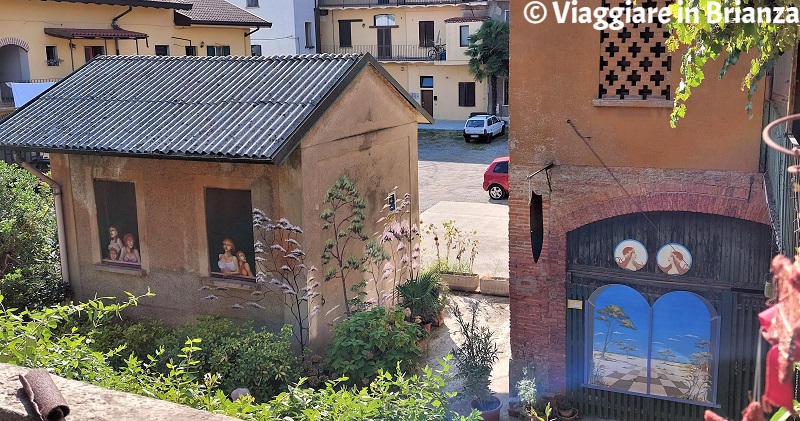 Corte del Pozzo, il Cortile degli Affreschi di Giussano