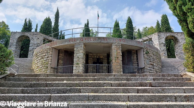 La cripta del Monumento ai Caduti di Erba