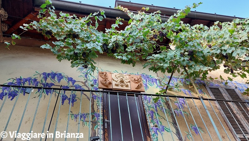 La lobbia del Cortile degli Affreschi di Giussano