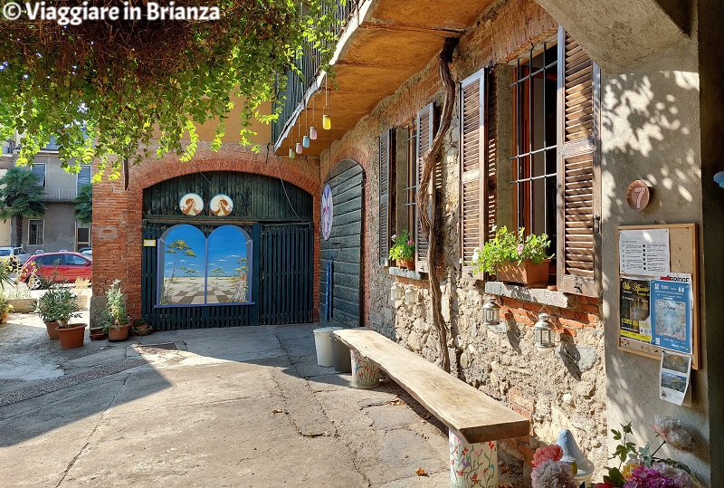 Paina, il Cortile degli Affreschi